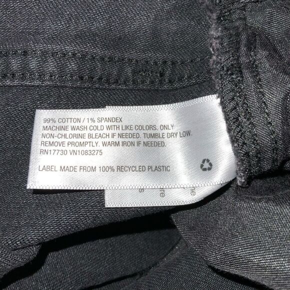 Universal Thread Black Vintage Straight Jeans size 24W - Picture 7 of 8